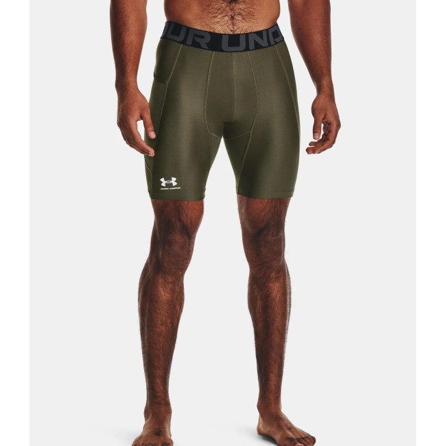 HeatGear® Armour Kompressions-Shorts für Herren - Olivgrün - Under Armour
