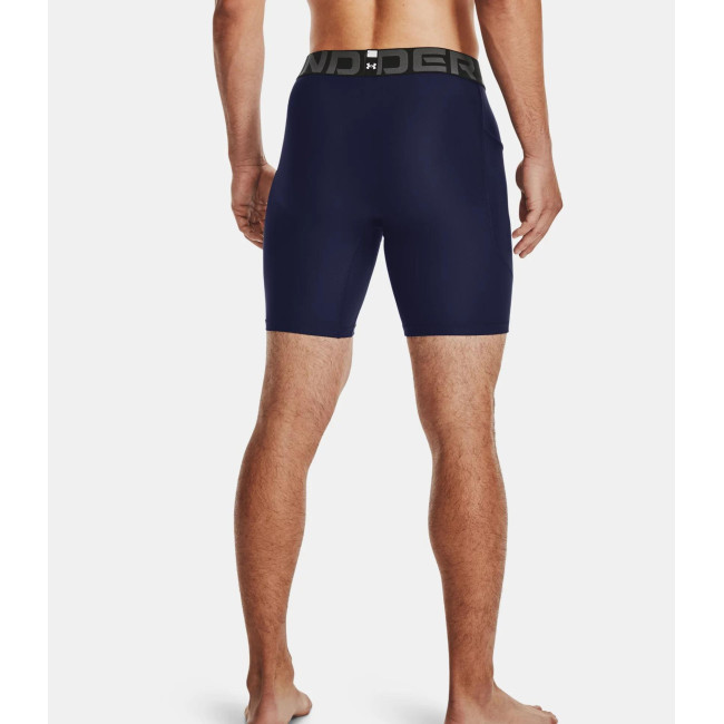 Compressie short HeatGear® Armour voor heren - Marineblauw - Under Armour