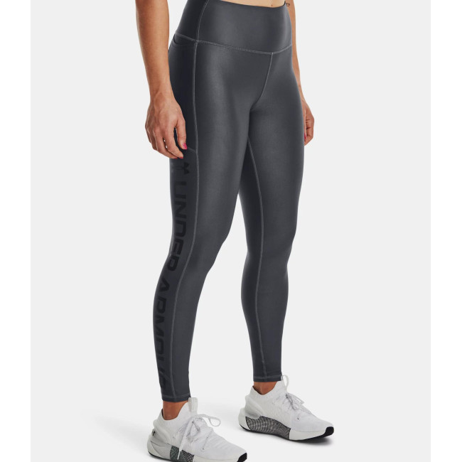Women's Full-Length HeatGear® Leggings Anthracite Gray Under