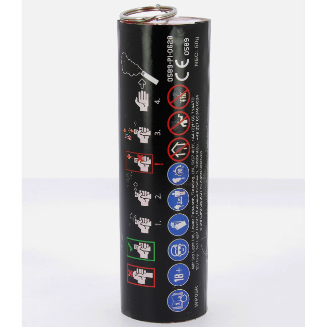 Fumigène à goupille WP40 Rouge - Enola Gaye