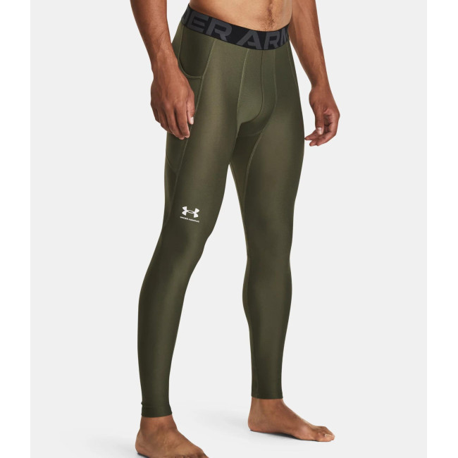 Legging HeatGear® Armour voor heren - Olijfgroen - Under Armour