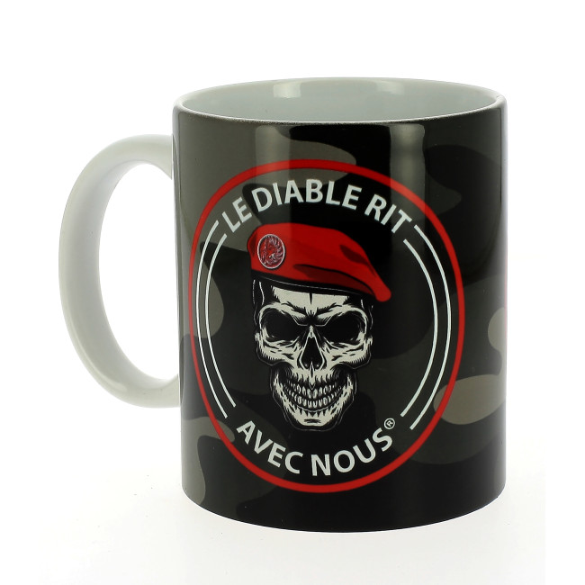 Mug Le Diable Rit Avec Nous Metro - Army Design