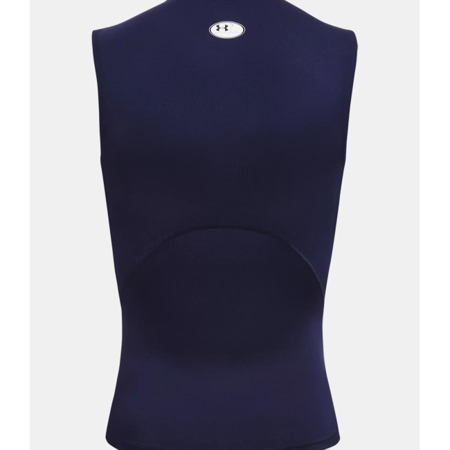 Mouwloos shirt HeatGear® Armour voor heren - Marineblauw - Under Armour