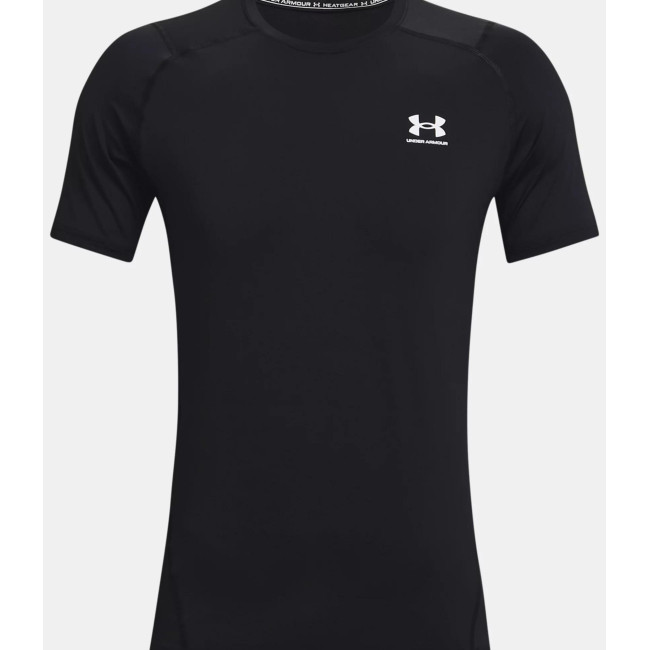 Haut ajusté à manches courtes HeatGear® Armour pour homme - Noir - Under Armour