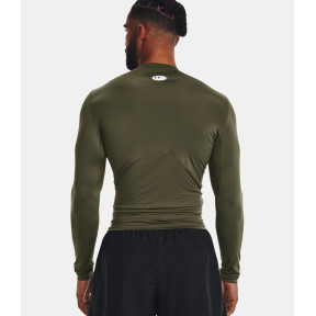 Koszulka z długimi rękawami HeatGear® Armour dla mężczyzn - Oliwkowy - Under Armour