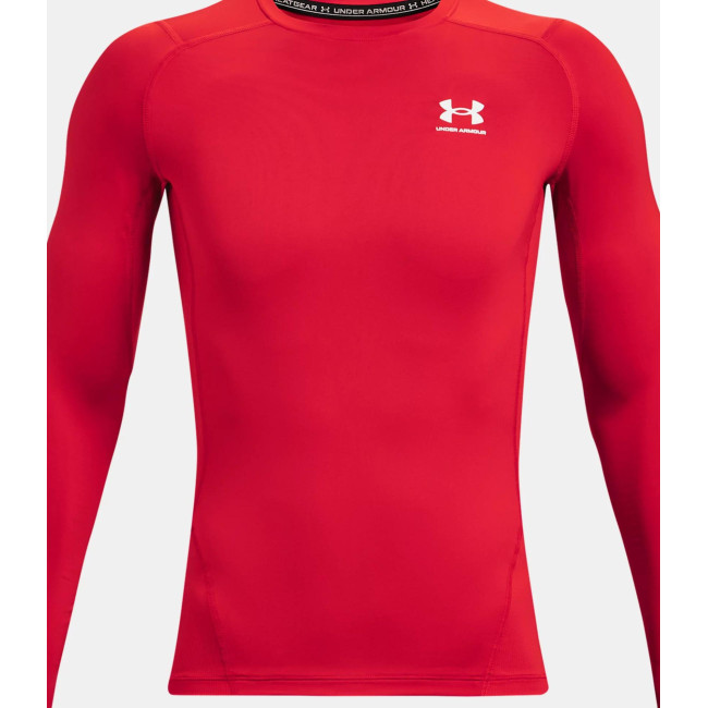 HeatGear® Armour Langarmshirt für Herren - Rot - Under Armour