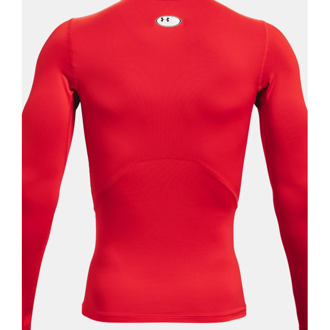 Longsleeve shirt HeatGear® Armour voor heren - Rood - Under Armour