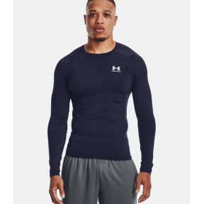 Haut à manches longues HeatGear® Armour pour homme - Bleu Marine - Under Armour