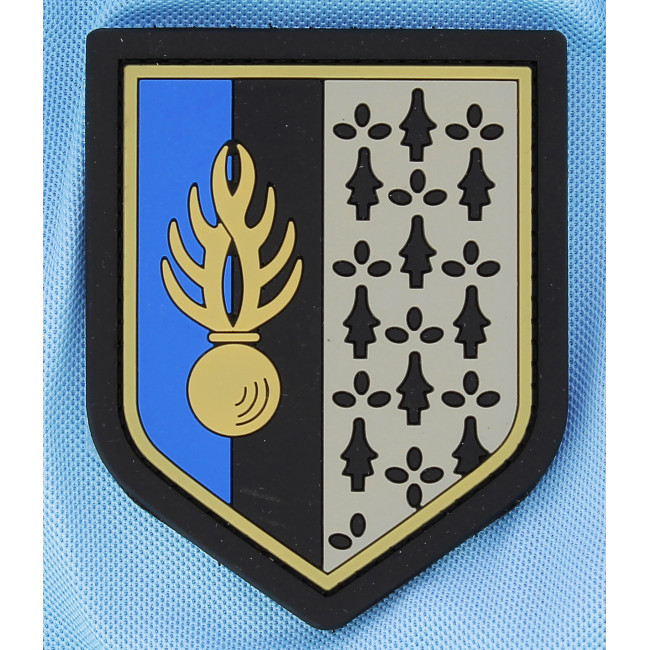 Ecusson PVC Gendarmerie Mobile Zone de Défense RENNES