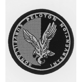 Badge PSIG lage zichtbaarheid Zwart - DMB Products