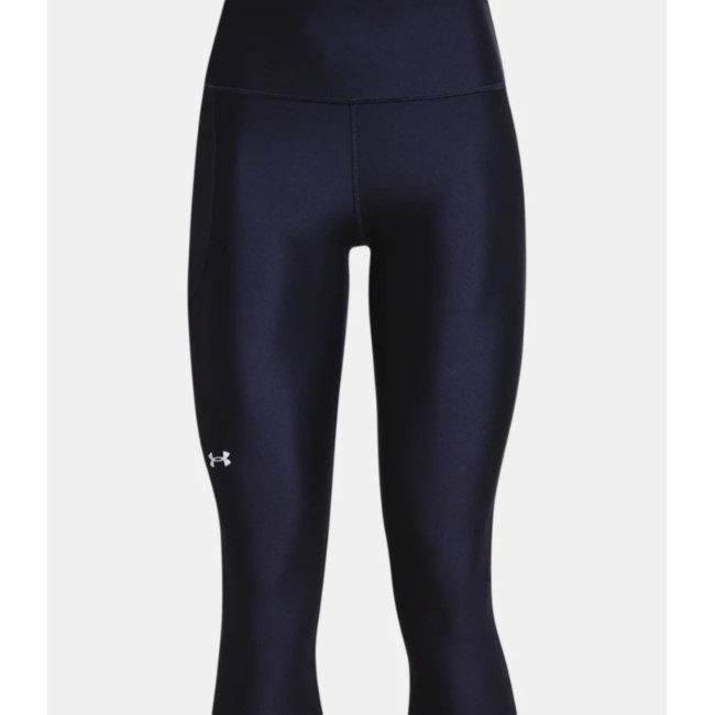 Legginsy 3/4 HeatGear® Armour z wysokim stanem dla kobiet - Granatowe - Under Armour