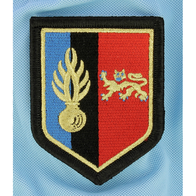 Gendarmerie Mobile Verteidigungszone Bordeaux 2. LGM Besticktes Abzeichen