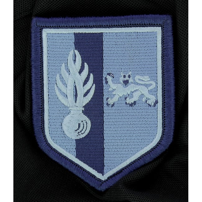 Écusson Gendarmerie Mobile zone de défense Bordeaux 2ème LGM basse visibilité bleu