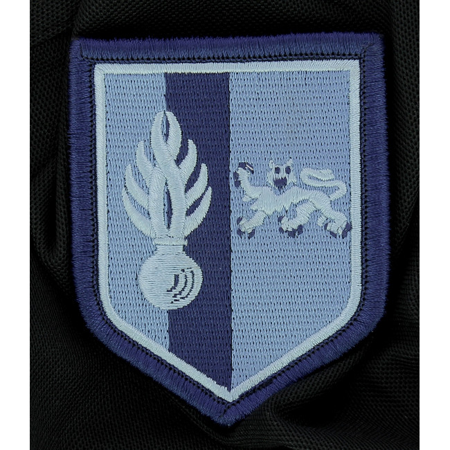 Gendarmerie Mobile Verteidigungszone Bordeaux 2. LGM Abzeichen niedrige Sichtbarkeit blau