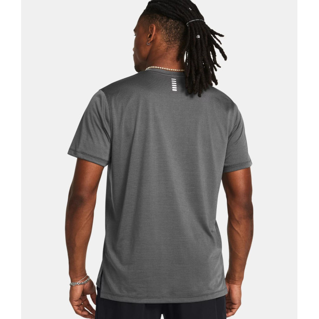Heren T-shirt UA Launch - Steengrijs - Under Armour
