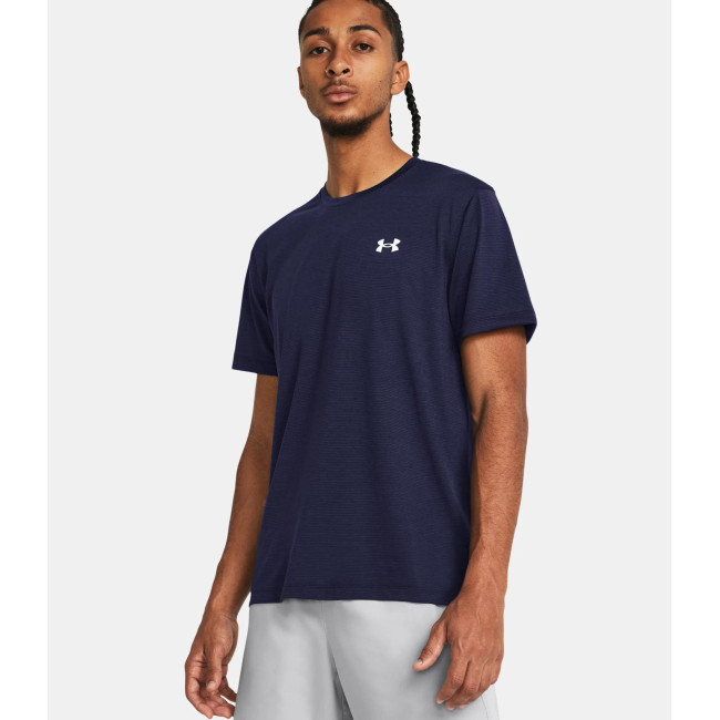 T-shirt heren UA Launch - Marineblauw - Under Armour