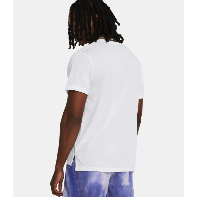 UA Launch Herren T-Shirt - Weiß - Under Armour