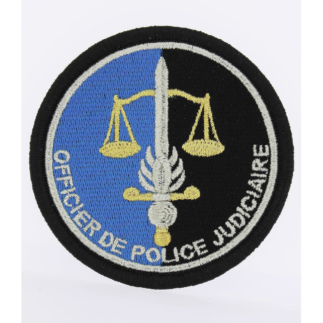 Écusson O.P.J Gendarmerie Brodé
