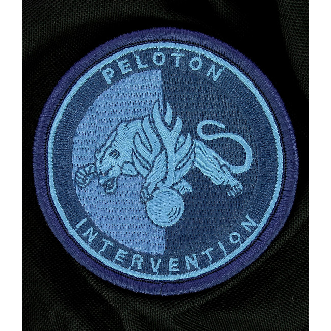 Embleem Peloton Interventie Gendarmerie Lage zichtb. Blauw