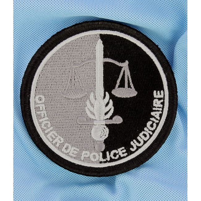Emblemat OPJ o niskiej widoczności Czarny - DMB Products