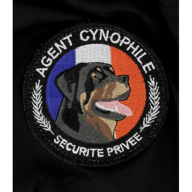 Rond embleem Cynofiele Agent Rott -Patrol Equipement