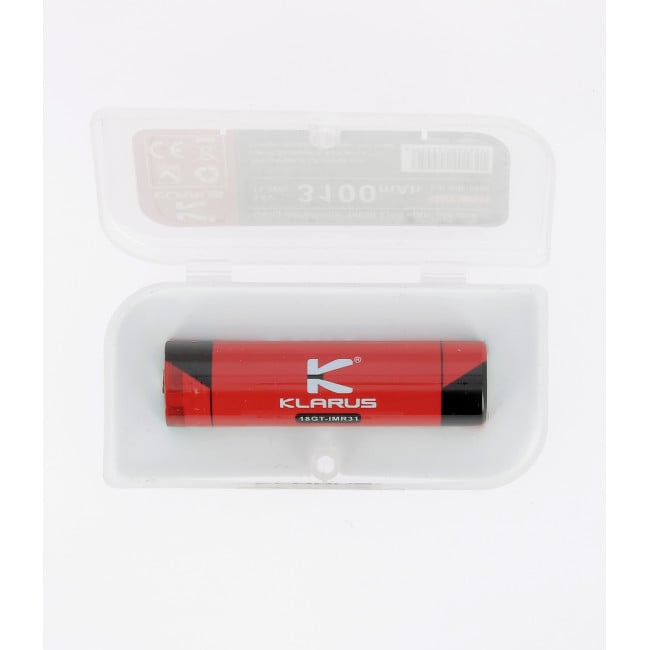 Batterie rechargeable pour lampe 360X3/XT11GT/XT11X/XT2CR PRO ROUGE - KLARUS