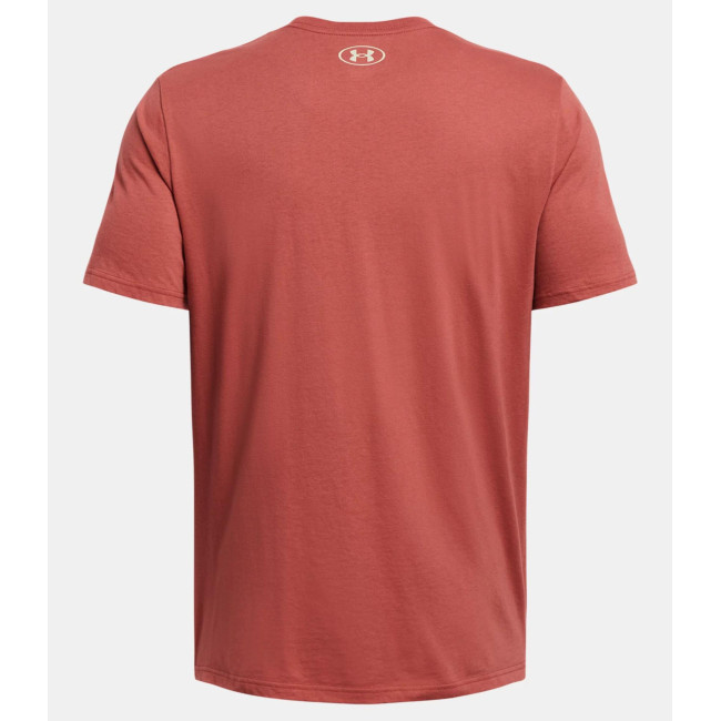 Heren T-shirt UA Foundation - Sedona Rood - Under Armour