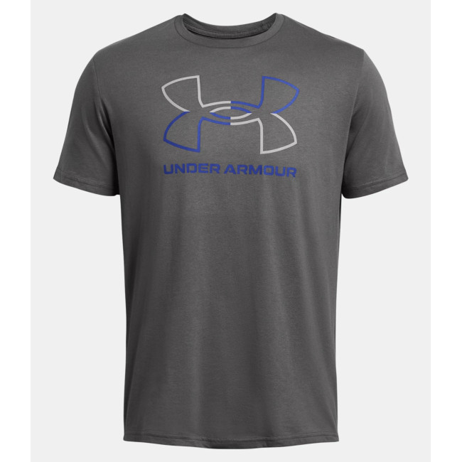 Koszulka męska UA Foundation - Szara Kamienna - Under Armour