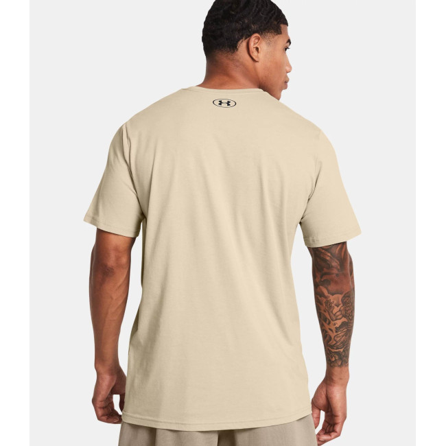 T-shirt à manches courtes UA Sportstyle Left Chest pour homme - Khaki - Under Armour