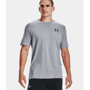 T-shirt à manches courtes UA Sportstyle Left Chest pour homme - Gris Acier - Under Armour