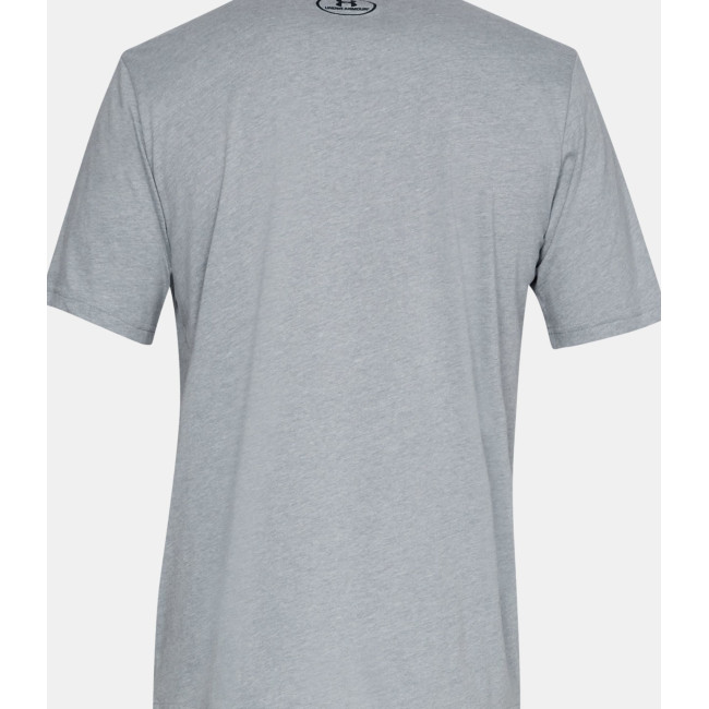 UA Sportstyle Left Chest T-shirt met korte mouwen voor heren - Staalgrijs - Under Armour