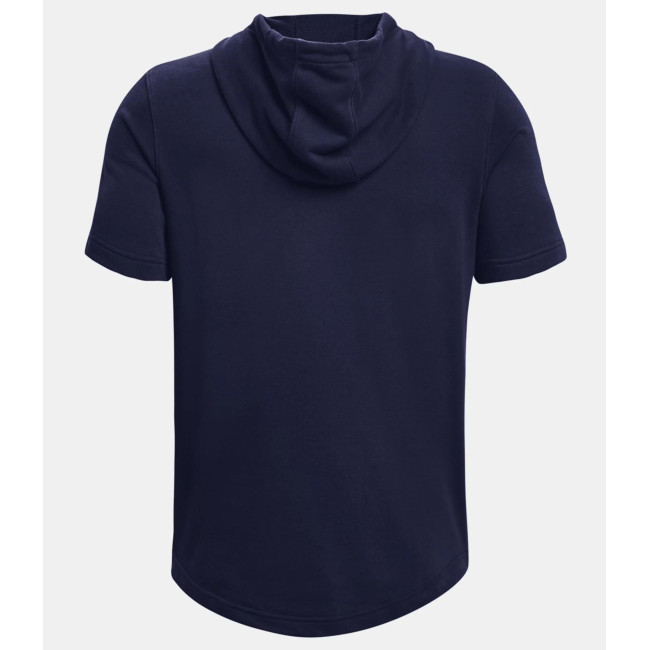 Hoodie met korte mouwen UA Rival Terry LC - Marineblauw - Under Armour