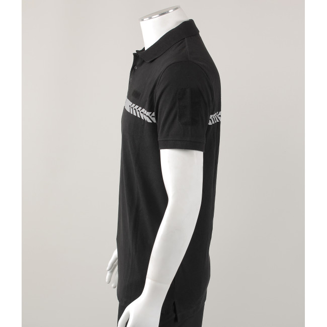 Polo manches courtes Safetek Sécurité privée noir - GK
