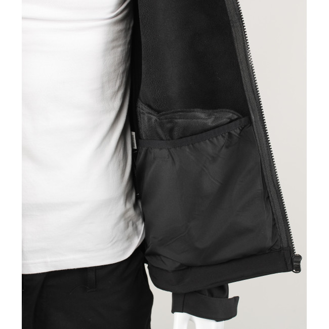 Softshell Safetek Sécurité Privée avec bande HV Noir - GK