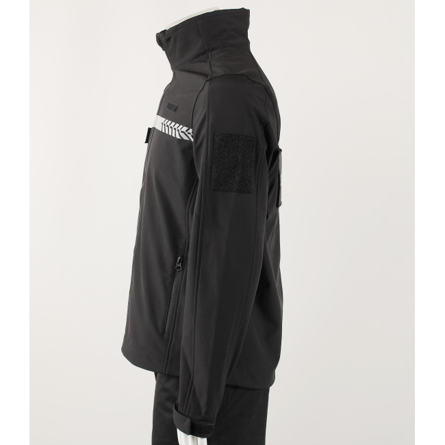 Softshell Safetek Particuliere Beveiliging met HV band Zwart - GK