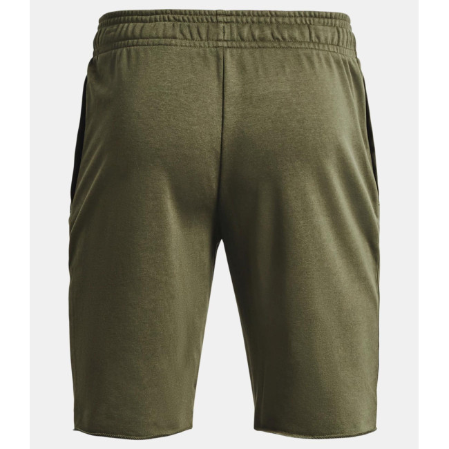 UA Rival Terry Shorts für Herren - Olivgrün - Under Armour