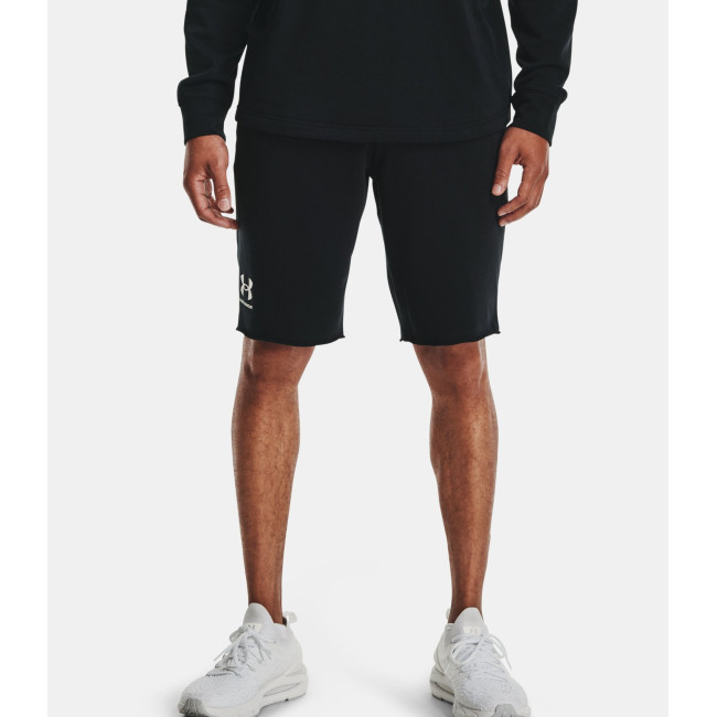 Short UA Rival Terry pour homme - Noir - Under Armour