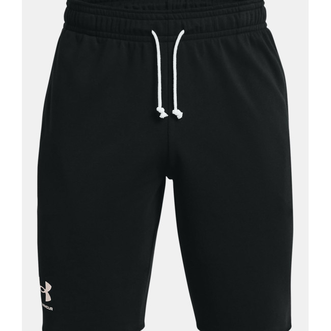 Short UA Rival Terry pour homme - Noir - Under Armour