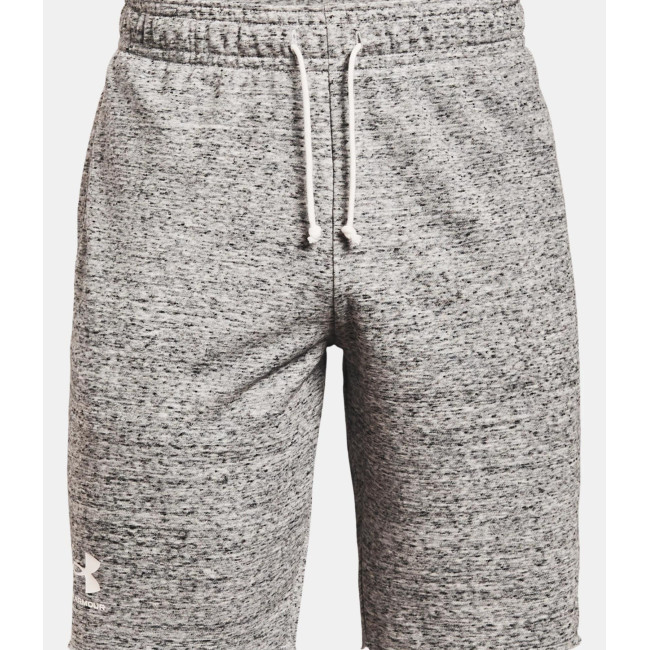 Spodenki UA Rival Terry męskie - Onyx Biały - Under Armour