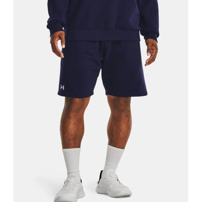 Fleece short heren UA Rival - Marineblauw - Under Armour
