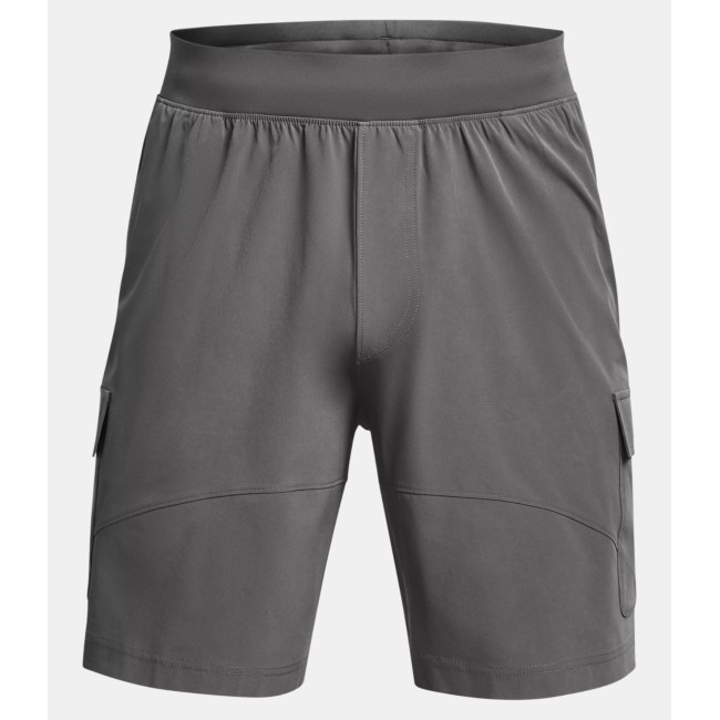 Szorty męskie UA Stretch Woven Cargo - Szary Kamień - Under Armour