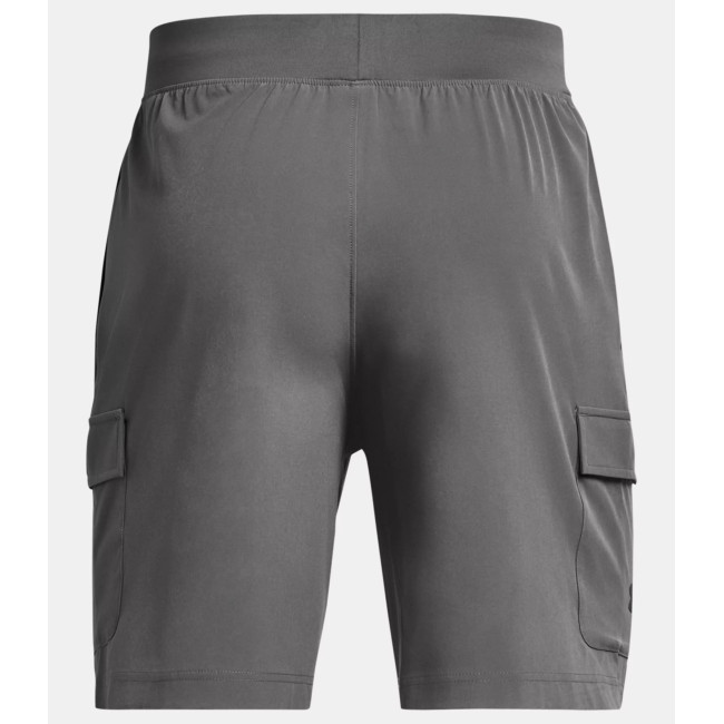Short homme UA Stretch Woven Cargo - Gris Pierre - Under Armour
