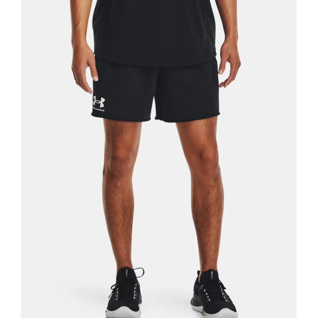 UA Rival Terry 6' Herren-Shorts - Schwarz - Under Armour