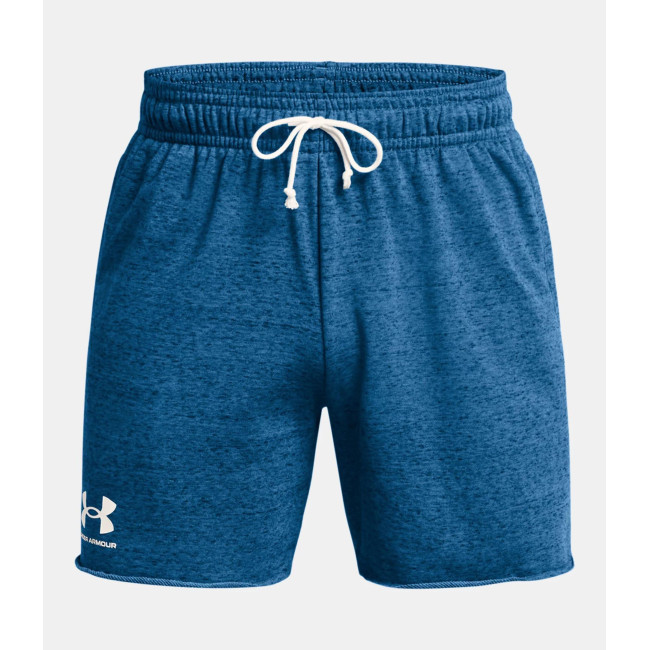 Szorty męskie UA Rival Terry 6' - Niebieski Foton - Under Armour