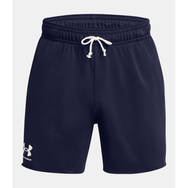 UA Rival Terry 6' Herren-Shorts - Marineblau - Under Armour
