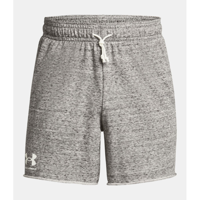 Spodenki męskie UA Rival Terry 6' - Biały Onyx - Under Armour