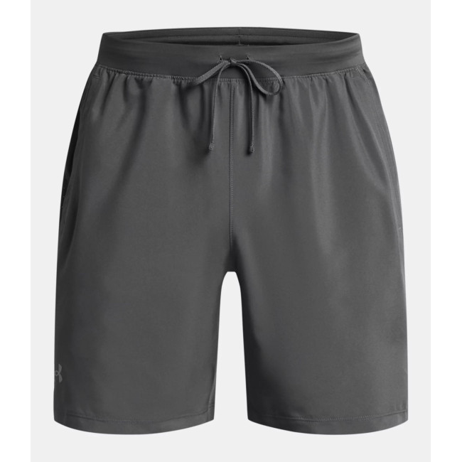 Short homme UA Launch Unlined 7' - Gris Pierre - Under Armour