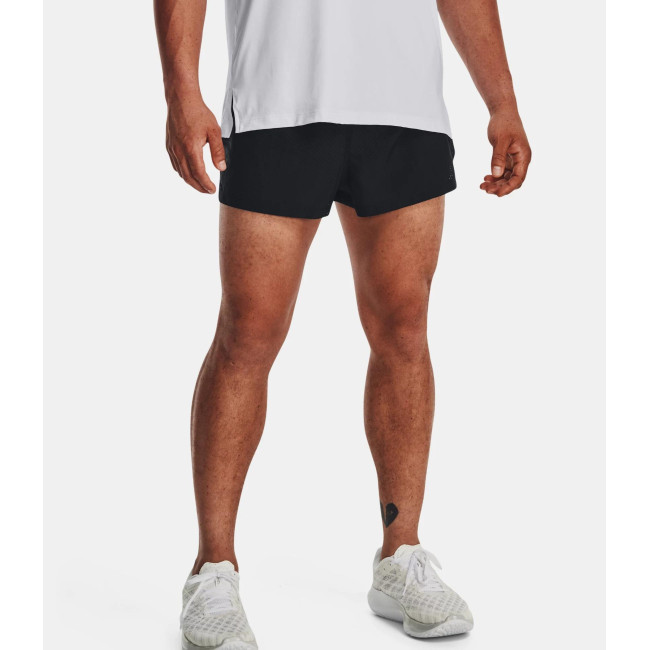 Short homme UA Launch Split Perf - Noir - Under Armour