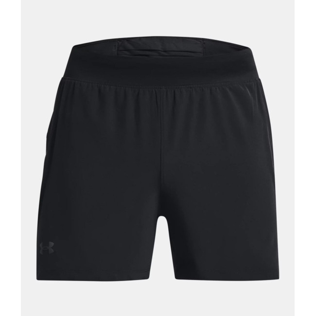 Heren Short UA Launch Elite 5'' - Zwart - Under Armour