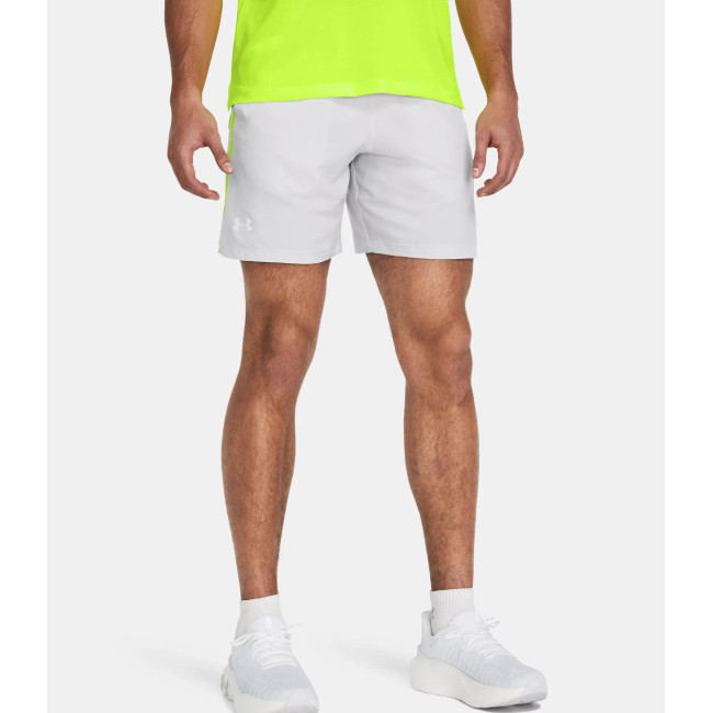 Short homme UA Launch 7' - Gris Halo - Under Armour